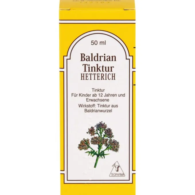 BALDRIANTINKTUR Hetterich 50 ml
