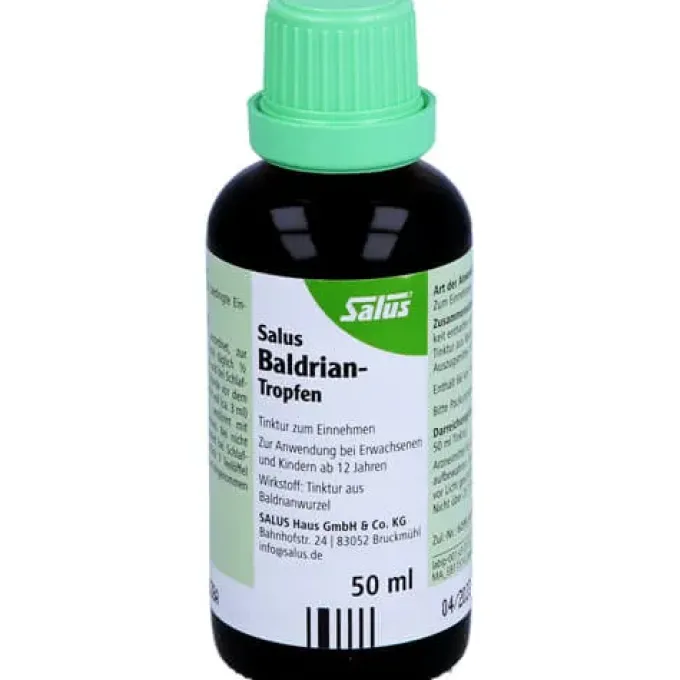 BALDRIAN TROPFEN Baldriantinktur Bio Salus 50 ml