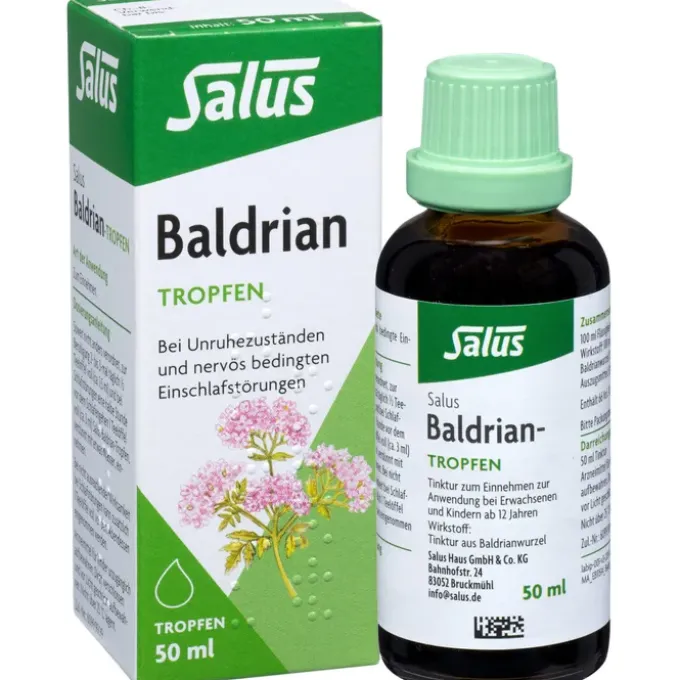BALDRIAN TROPFEN Baldriantinktur Bio Salus 50 ml