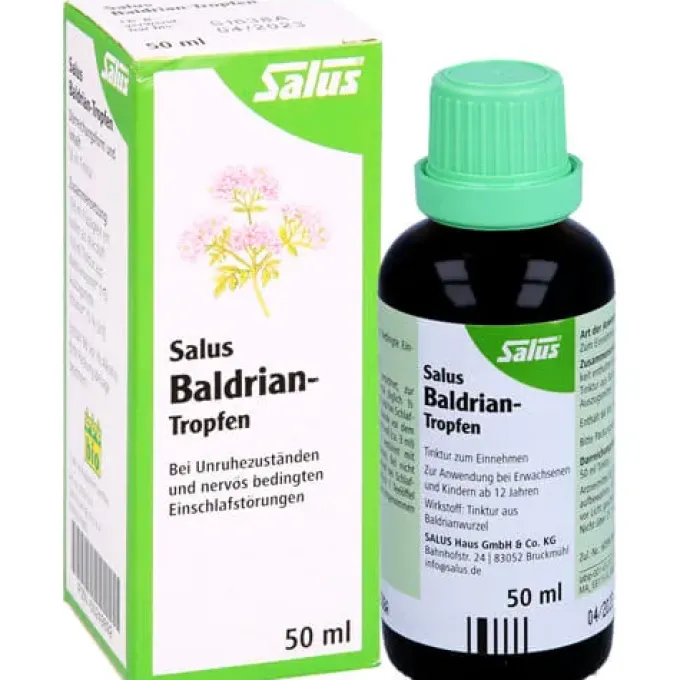 BALDRIAN TROPFEN Baldriantinktur Bio Salus 50 ml