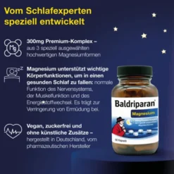 BALDRIPARAN Magnesium Kapseln 60 Stück