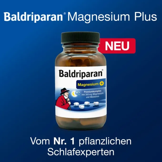 BALDRIPARAN Magnesium Plus Kapseln 60 Stück