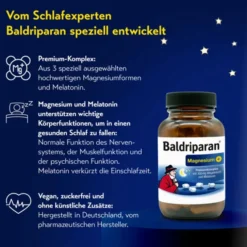 BALDRIPARAN Magnesium Plus Kapseln 60 Stück