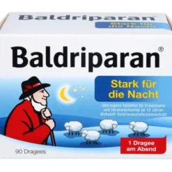 BALDRIPARAN Stark für die Nacht überzogene Tab. 90 St