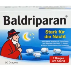 BALDRIPARAN Stark für die Nacht überzogene Tab. 90 St