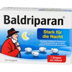 BALDRIPARAN Stark für die Nacht überzogene Tab. 60 Stück