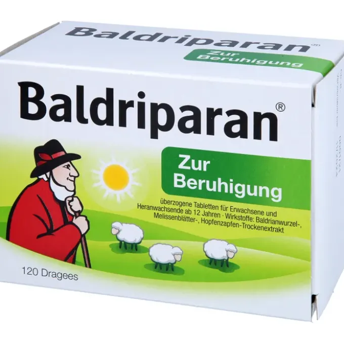BALDRIPARAN zur Beruhigung überzogene Tabletten 120 St