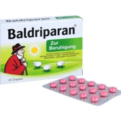 BALDRIPARAN zur Beruhigung überzogene Tabletten 30 St