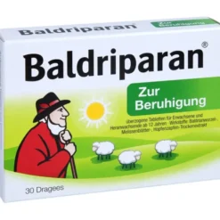 BALDRIPARAN zur Beruhigung überzogene Tabletten 30 St
