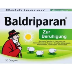 BALDRIPARAN zur Beruhigung überzogene Tabletten 30 St