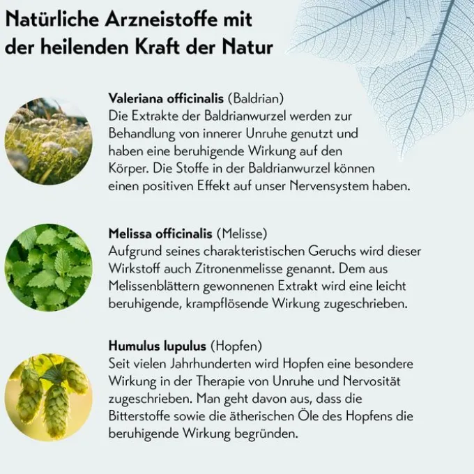 BALDRIPARAN zur Beruhigung überzogene Tabletten 30 St