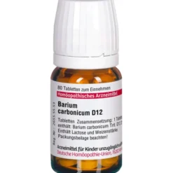BARIUM CARBONICUM D 12 Tabletten 80 St