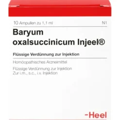 BARYUM oxalsuccinicum Injeel Ampullen 10 St