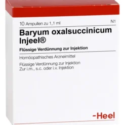 BARYUM oxalsuccinicum Injeel Ampullen 10 St