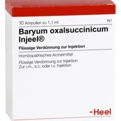 BARYUM oxalsuccinicum Injeel Ampullen 10 St