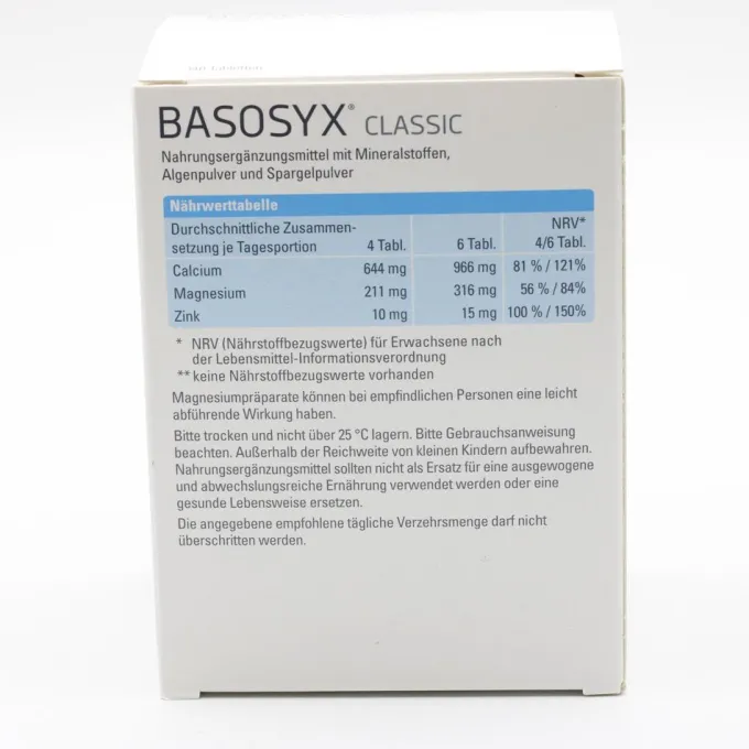 BASOSYX Classic Syxyl Tabletten 140 Stück