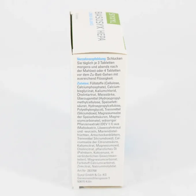 BASOSYX Hepa Syxyl Tabletten 60 Stück