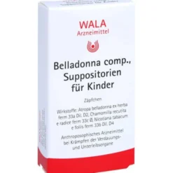 BELLADONNA COMP.Kindersuppositorien 10X1 g