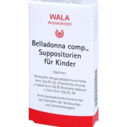 BELLADONNA COMP.Kindersuppositorien 10X1 g