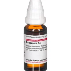 BELLADONNA D 4 Dilution 20 ml