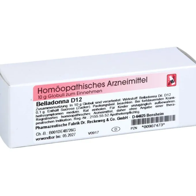 BELLADONNA D 12 Globuli 10 g
