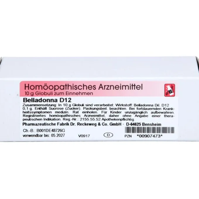 BELLADONNA D 12 Globuli 10 g