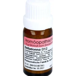 BELLADONNA D 12 Globuli 10 g
