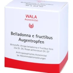 BELLADONNA E FRUCTIBUS Augentropfen 30X0,5 ml