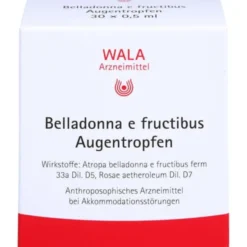 BELLADONNA E FRUCTIBUS Augentropfen 30X0,5 ml