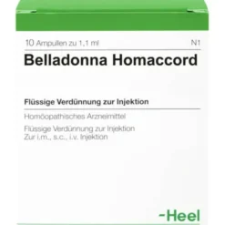 BELLADONNA HOMACCORD Ampullen 10 St