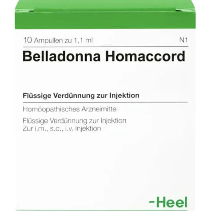 BELLADONNA HOMACCORD Ampullen 10 St