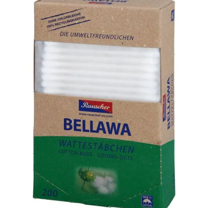 BELLAWA Natural Wattestäbchen 200 St