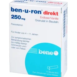 BEN-U-RON direkt 250 mg Granulat Erdbeer/Vanille 10 St