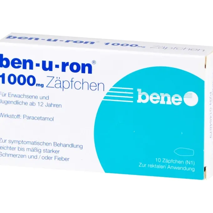 BEN-U-RON 1.000 mg Suppositorien 10 St