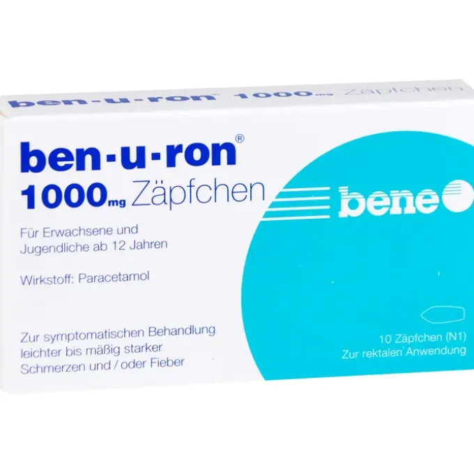 BEN-U-RON 1.000 mg Suppositorien 10 St