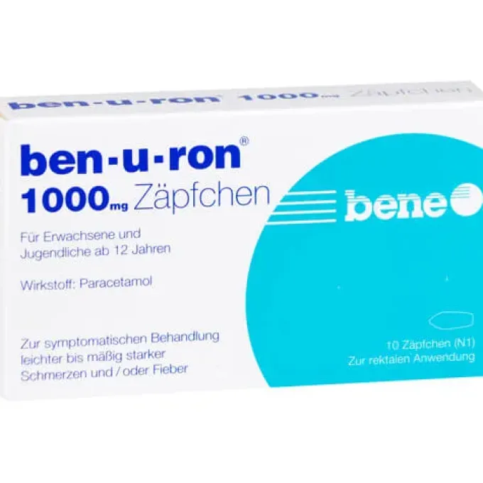BEN-U-RON 1.000 mg Suppositorien 10 St