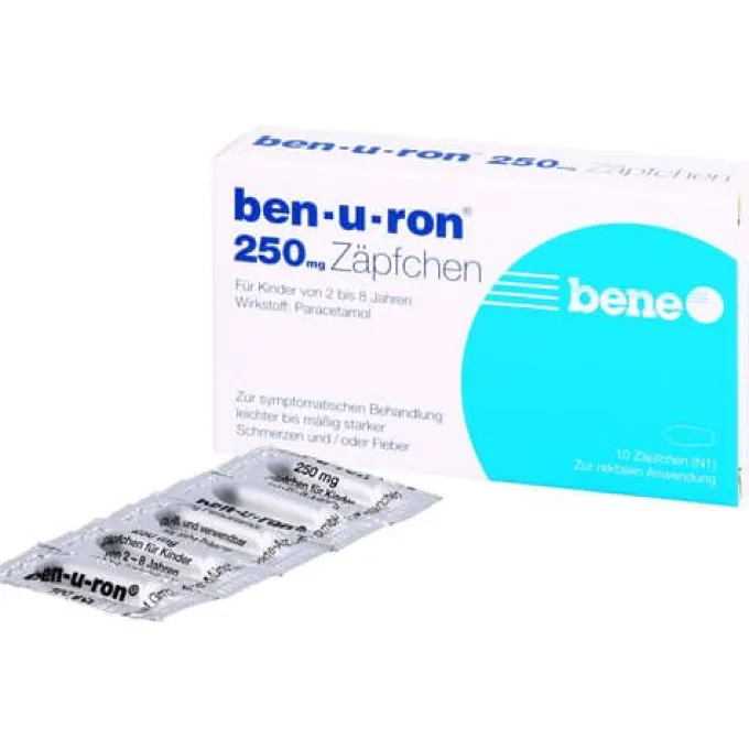 BEN-U-RON 250 mg Suppositorien 10 St