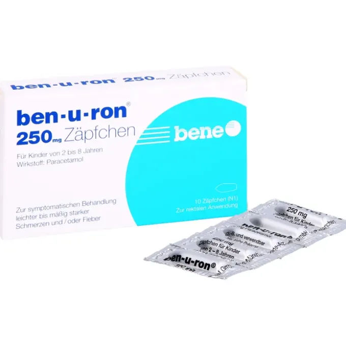 BEN-U-RON 250 mg Suppositorien 10 St