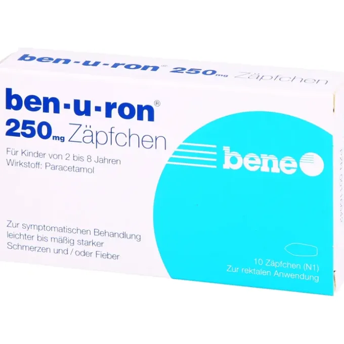 BEN-U-RON 250 mg Suppositorien 10 St