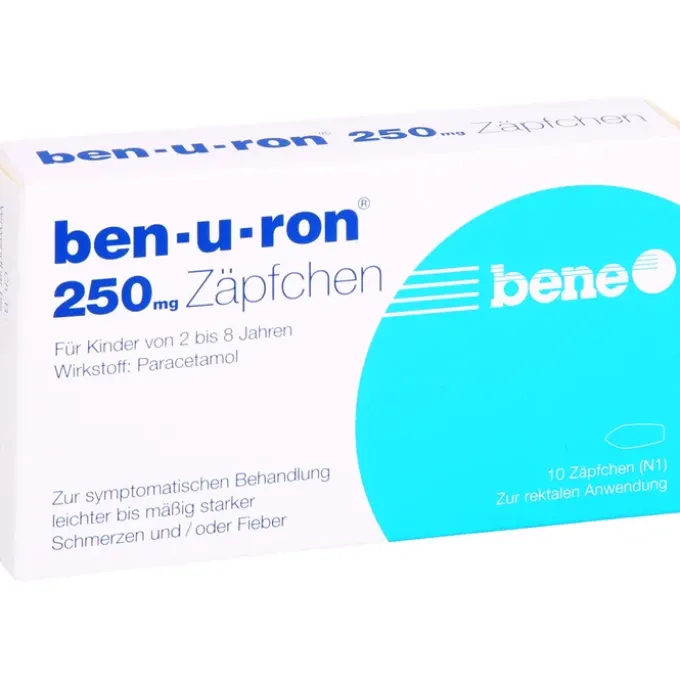 BEN-U-RON 250 mg Suppositorien 10 St