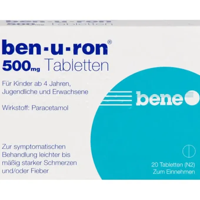 BEN-U-RON 500 mg Tabletten 20 St