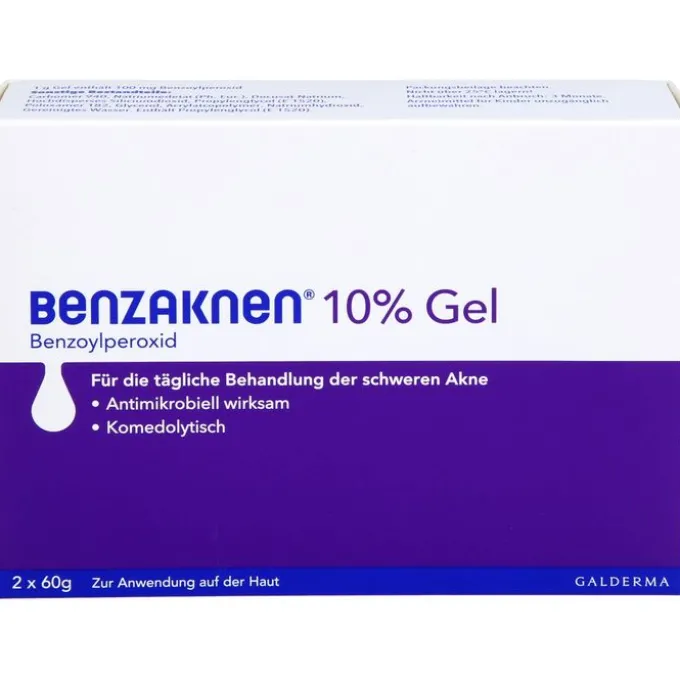BENZAKNEN 10% Gel 120 g