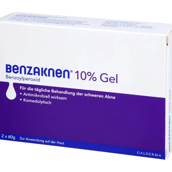 BENZAKNEN 10% Gel 120 g