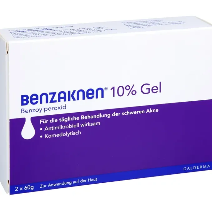 BENZAKNEN 10% Gel 120 g