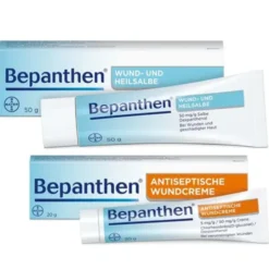 BEPANTHEN Wund- und Heilsalbe + antiseptische Wundcreme 100+20g