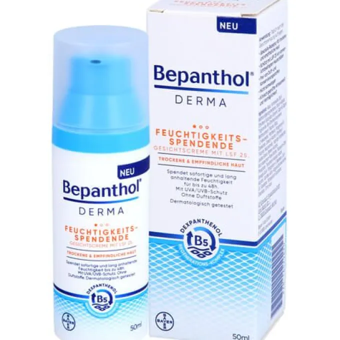 BEPANTHOL Derma feuchtigk.spend.Gesichtscre.LSF 25 50 ml