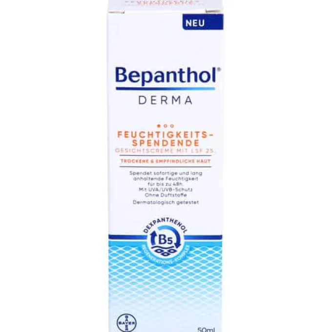 BEPANTHOL Derma feuchtigk.spend.Gesichtscre.LSF 25 50 ml