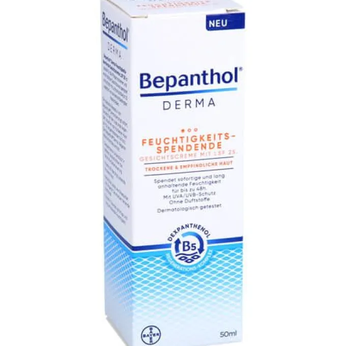 BEPANTHOL Derma feuchtigk.spend.Gesichtscre.LSF 25 50 ml