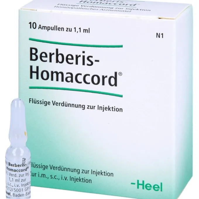 BERBERIS HOMACCORD Ampullen 10 St