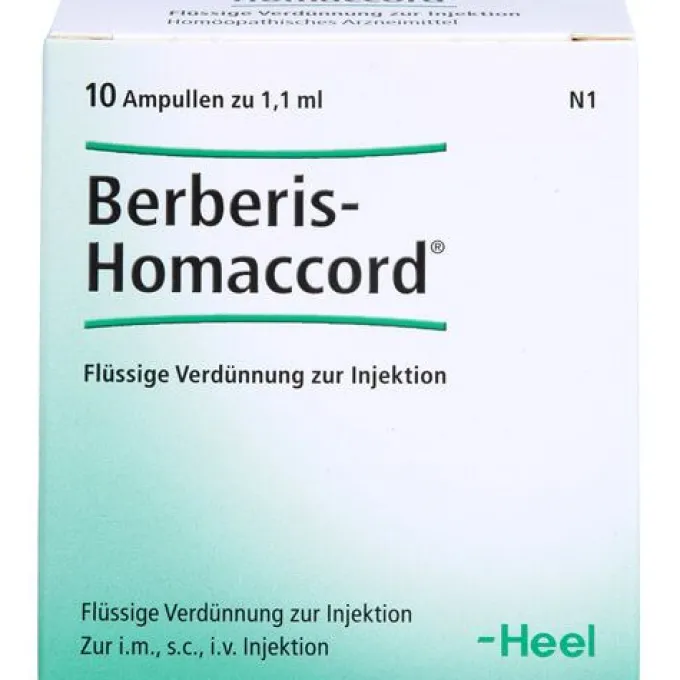 BERBERIS HOMACCORD Ampullen 10 St